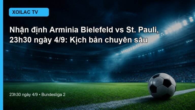 Nhận định Arminia Bielefeld vs St. Pauli 23h30 ngày 4/9
